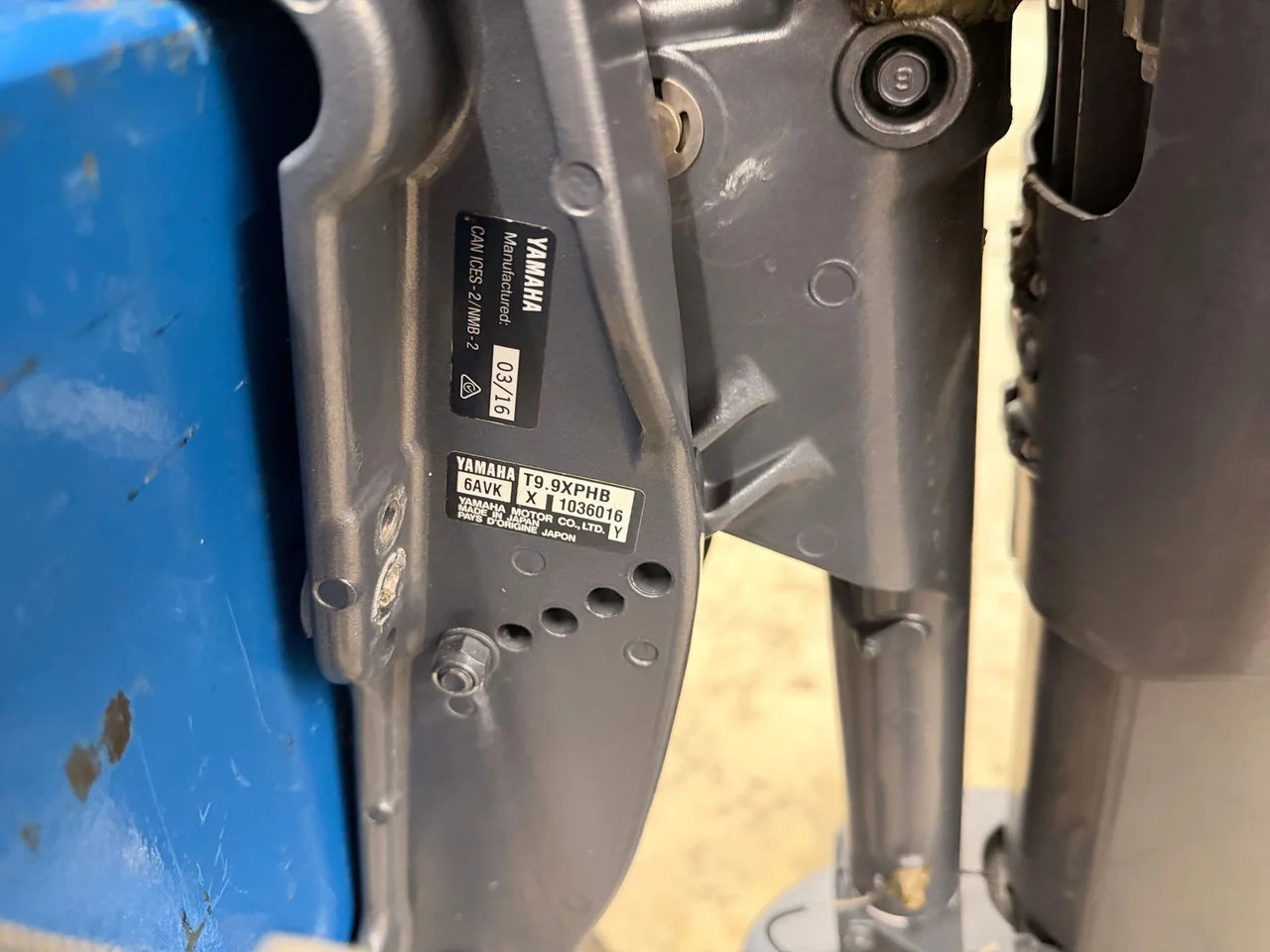 2016 Yamaha T9.9XPHB feet, Coos Bay, OR #4